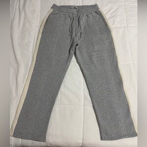 Kith Bryson Panelled Sweatpant Mid Heather Grey